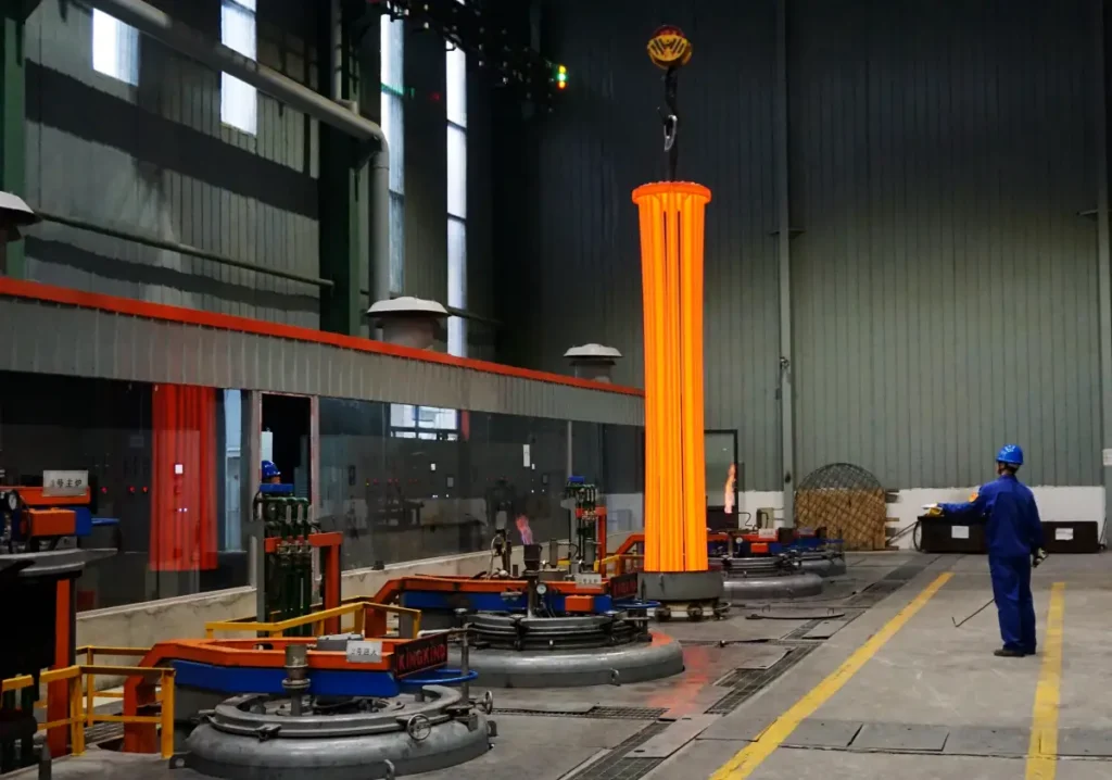 Herramientas de perforación de rocas Top Hammer-Tratamiento térmico