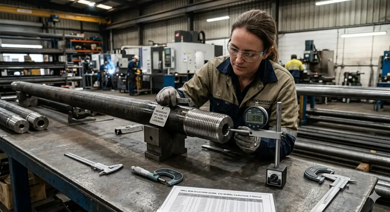 Cómo seleccionar una barra de perforación