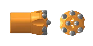 Broca de botón cónico