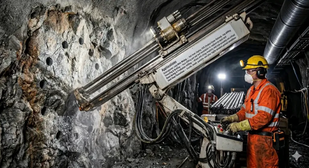 Applications of R32 MF Drifter Rods