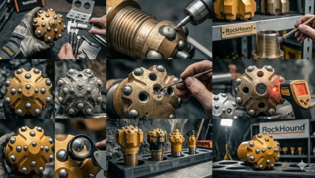 Cómo mantener la broca escariadora R35