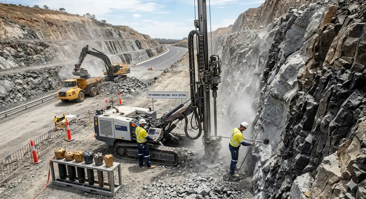 Corte y excavación de carreteras